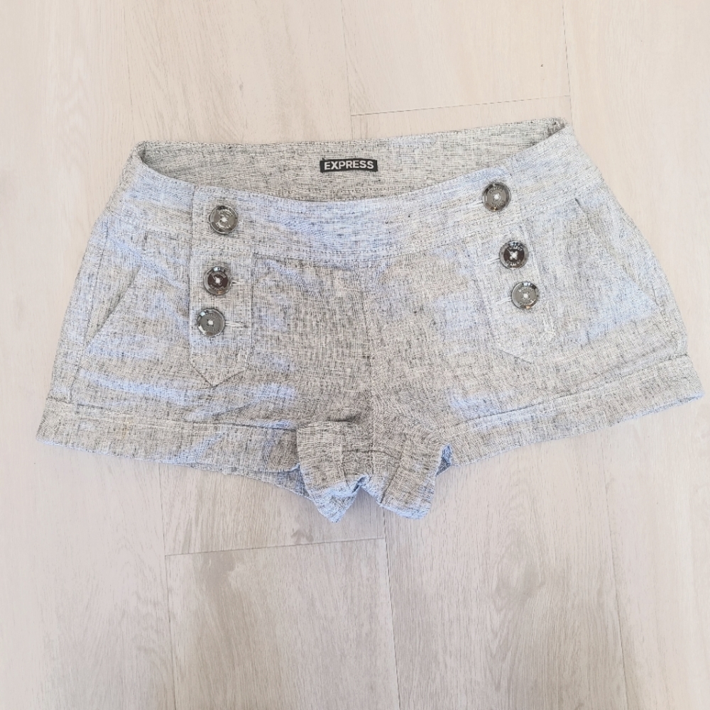 Express grey shorts